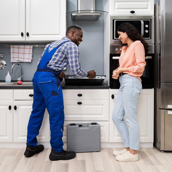 how long does it typically take to complete cooktop repair services in Logan County OH